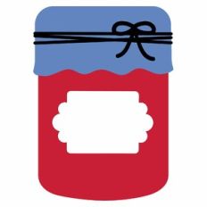 tall jam jar