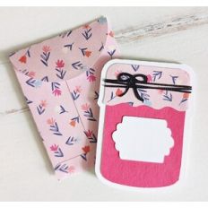 jam jar card and envelope