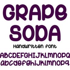 Grape Soda Font