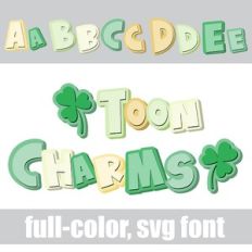 Toon Charms Color Font