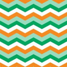 St. Patty's Chevron Background Pattern