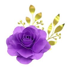 FLOWER 195 WITH FOLIAGE 37
