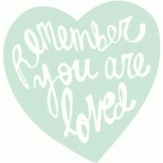 dear lizzy - loved heart