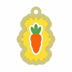 easter carrot tag