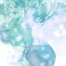 Pastel Teal Alcohol Ink Background Pattern