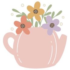 Teapot with Flowers