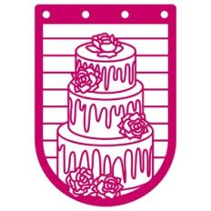 Celebration Cake Bunting Pennant Flags