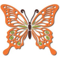 Autumn Monarch Motif butterfly