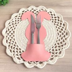 BUNNY CUTLERY HOLDER