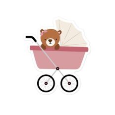 Bear in Stroller