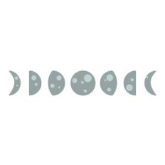 Simple Phases of the Moon