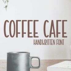 Coffee Cafe Font