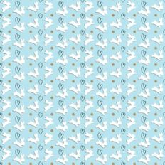 Pattern with bunny
