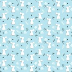 Pattern with bunny 2