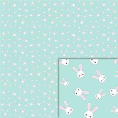 Bunny Pattern - green