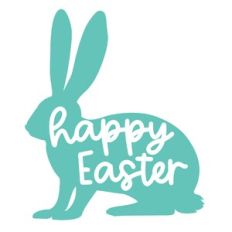 Happy Easter with Bunny