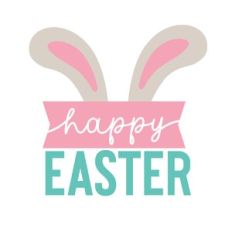 happy easter bunny ears