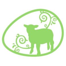 Lamb in Egg Frame