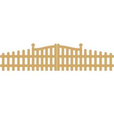fence entrance