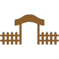 fence entrance