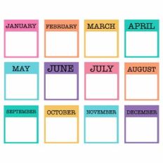 Months of the Year Planner Labels