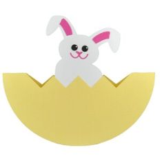 Rocking Easter Bunny Card