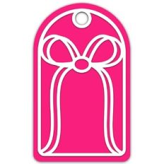 Bow Gift tag