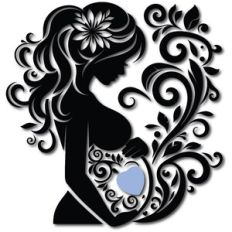 Nurturing Love Silhouette