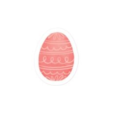Decorated Easter Egg