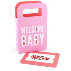Gift Card Bag Welcome Baby