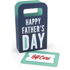Gift Card Bag Happy Father's Day