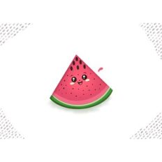 Watermelon card cover