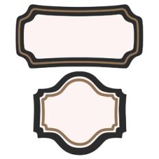 Gold Blank Stickers