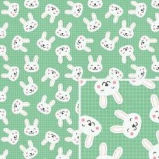 Bunny Faces Pattern