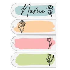 Floral Bookmarks