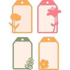 Floral Gift Tags