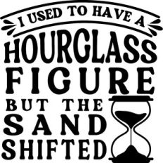 Hourglass Figure Sand Shifted