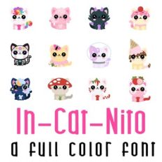 In-Cat-Nito Full Color Font