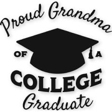 College - Proud Grandma