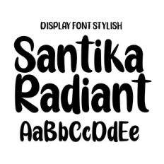 Santika Radiant Font