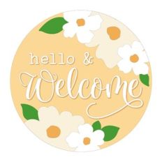 Hello and Welcome
