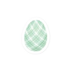 Plaid Easter Egg