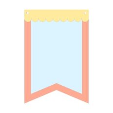 Scallop Topper Pennant