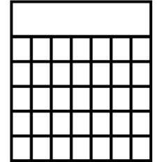 calendar grid