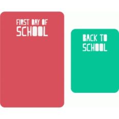 school journaling cards