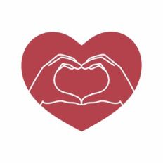 Hand heart