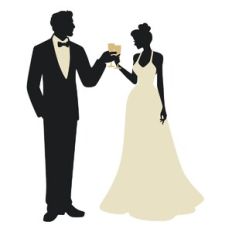 Bride and Groom Toast