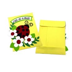 Ladybug Seed Packet