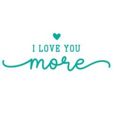 Love you more with heart