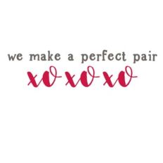 we make the perfect pair